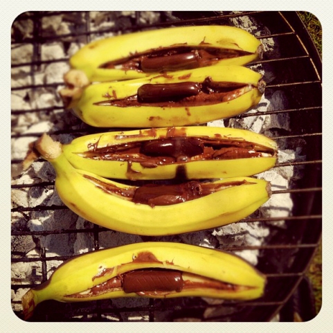 BBQ Banana and Choc